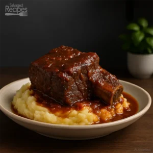 Short Ribs Simmered in Wine
