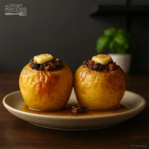 Spiced Fruit & Nut Baked Apples