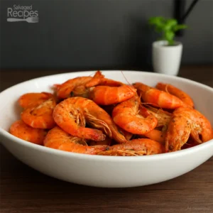 Steamed Shrimp with Beer and Spices