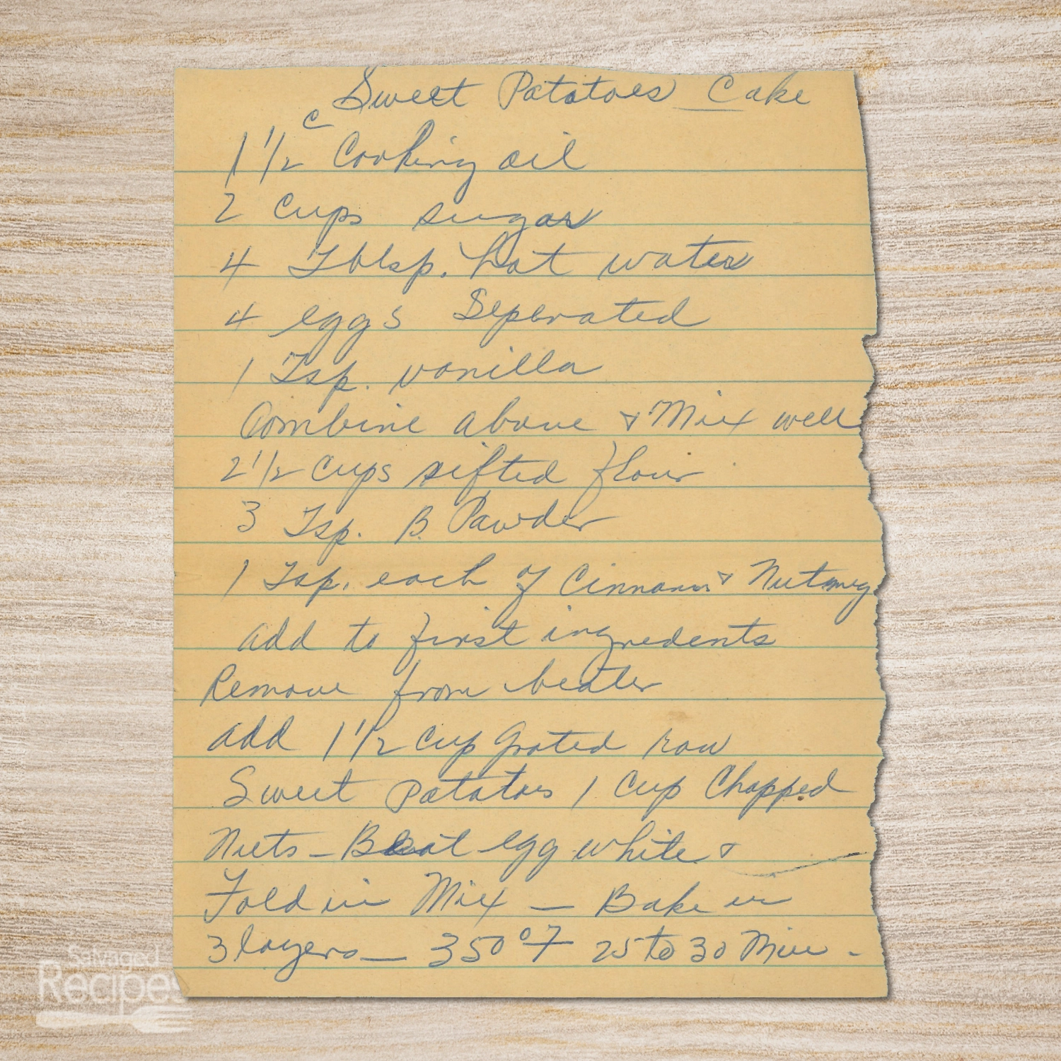 Southern Sweet Potato Layer Cake with Warm Spices