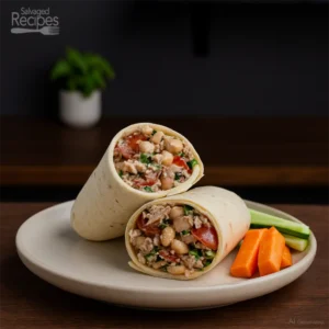 Tuna and White Bean Wraps