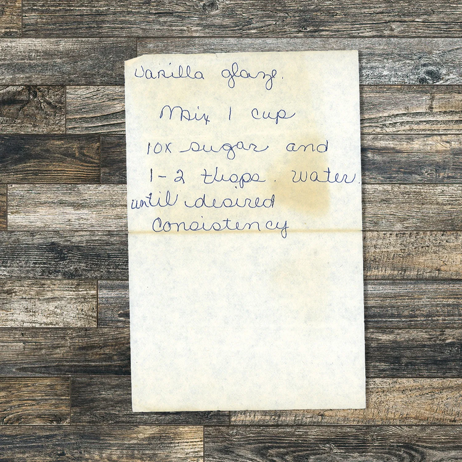 2-Ingredient Vanilla Sugar Glaze for Cakes and Cookies