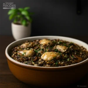 Wild Rice and Oysters