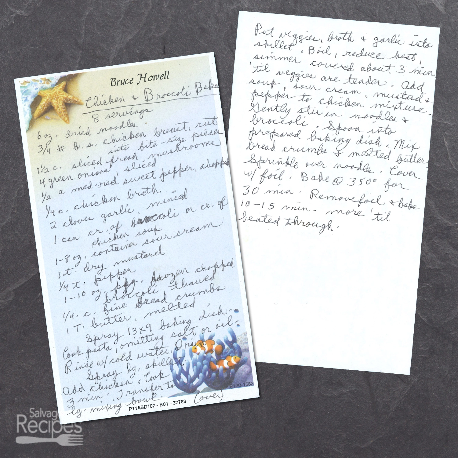 Creamy Chicken & Broccoli Bake with Noodles