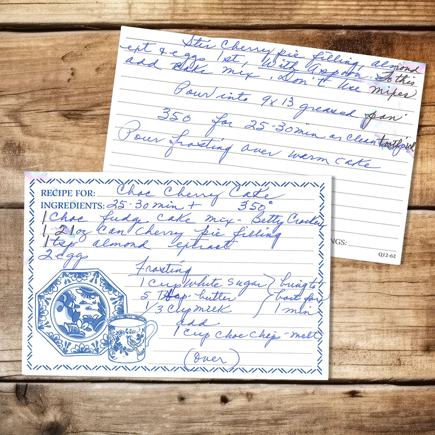 Chocolate Cherry Cake with Fudgy Frosting