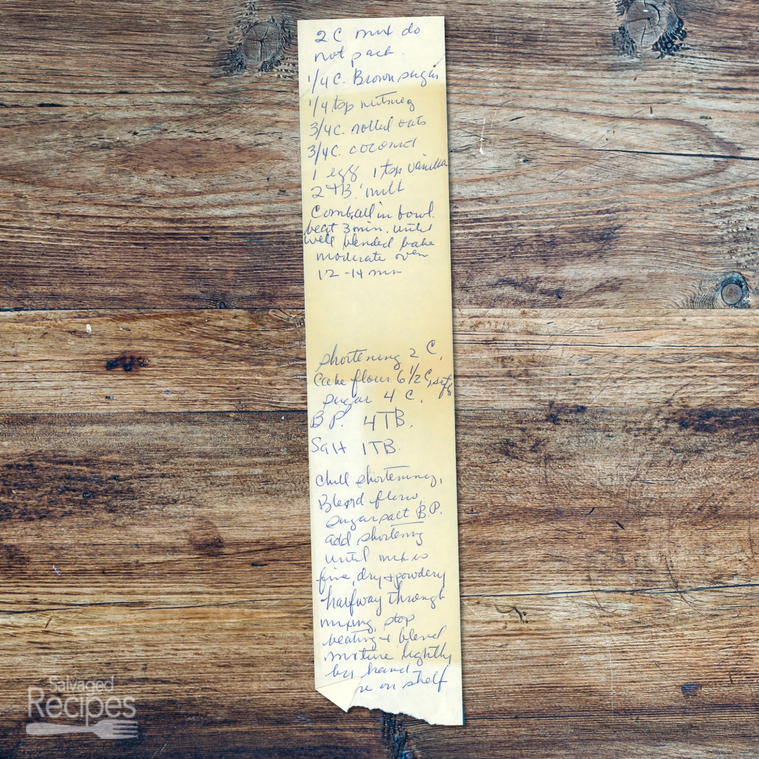 Chewy Coconut Oat Cookies with Brown Sugar