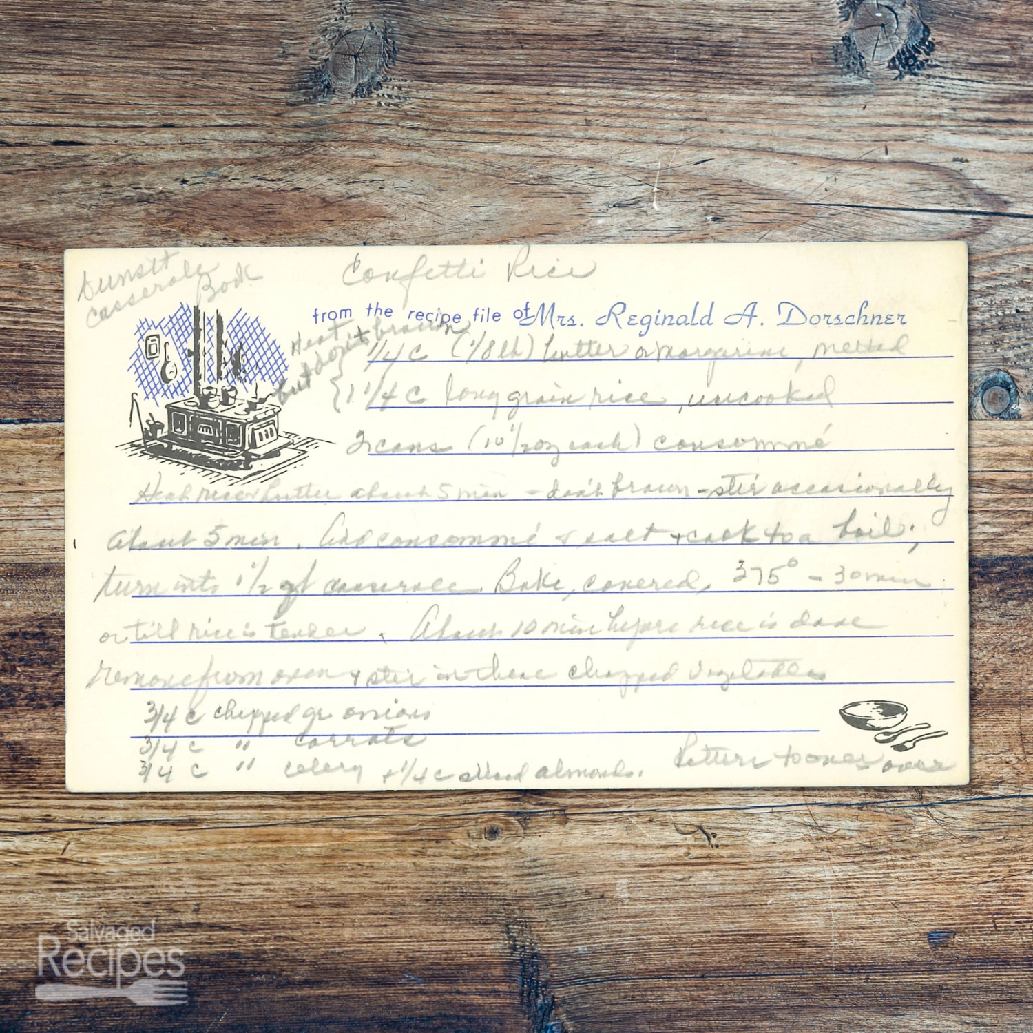 Confetti Rice with Vegetables and Almonds