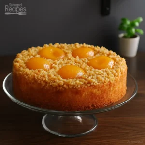 Crunchy Apricot Coffee Cake
