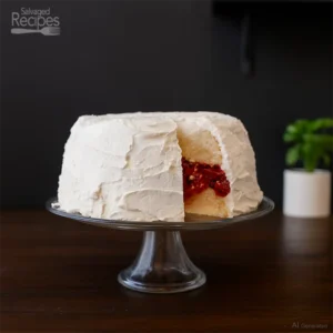 Fruit Filled Angel Cake