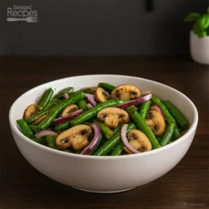 Green Bean and Onion Salad