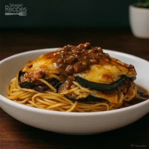 Layered Spaghetti with Vegetables