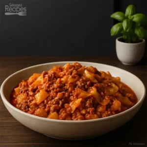 Cabbage Leaf Casserole