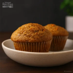 Carrot Walnut Muffins