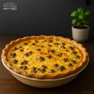 Egg and Sausage Quiche