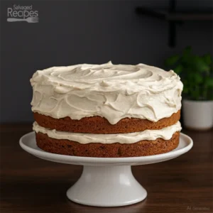 Fig Layer Cake with Seafoam Frosting
