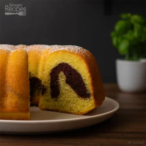 Pistachio Marble Cake