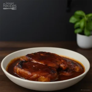 Pork Chops & Barbecue Sauce from Mary Beth