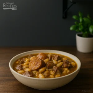 Pork Sausage and Beans