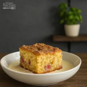 Rhubarb Cake