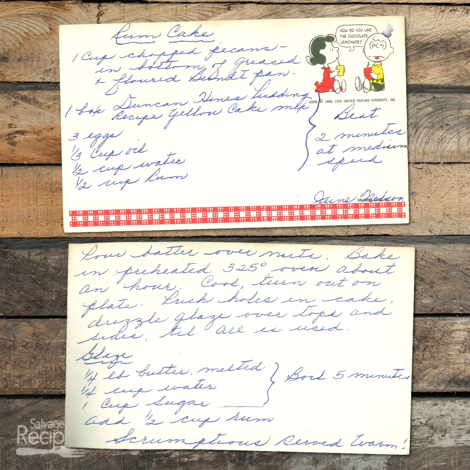 Rum Bundt Cake with Butter-Rum Glaze