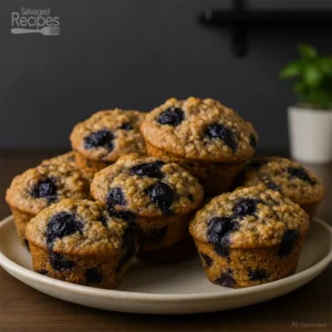 Blueberry Oatmeal Muffins