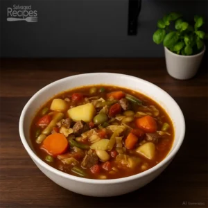 Old Fashioned Beef Vegetable Soup