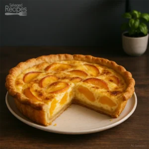 Peaches and Cream Pie