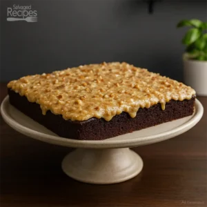 Texas Sheet Cake with Butternut Frosting