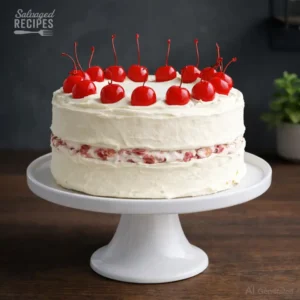 Maraschino Party Cake