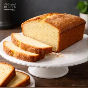 Pound Cake Made with Cream