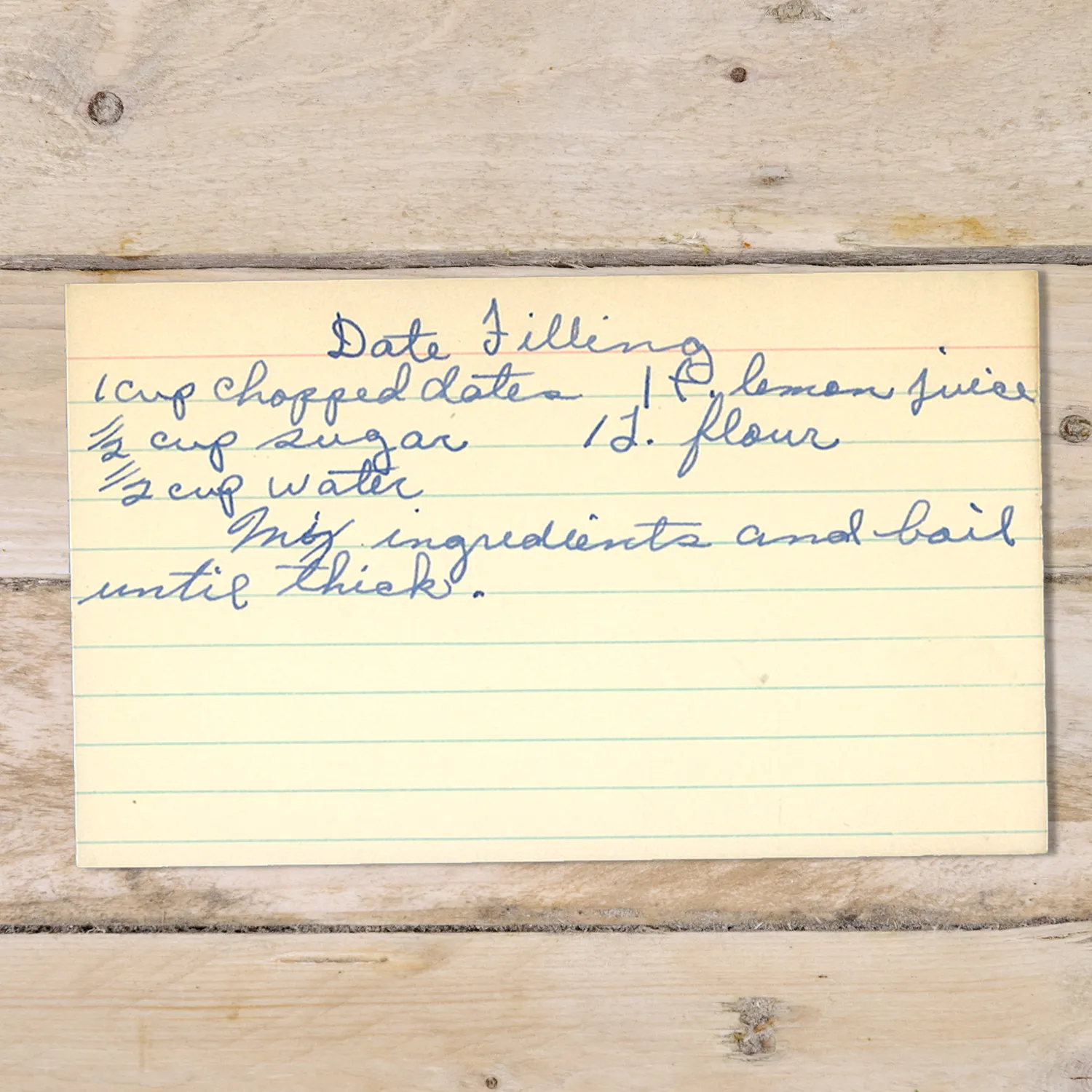 Date Filling for Pies and Cookies