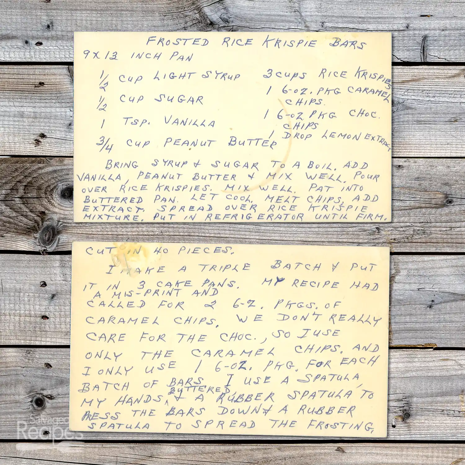 Peanut Butter Frosted Rice Krispie Bars