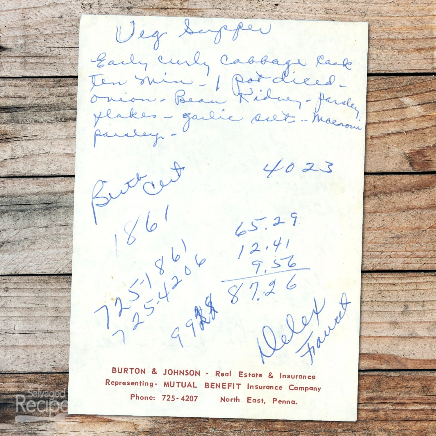 Veg Supper with Cabbage, Beans, and Macaroni