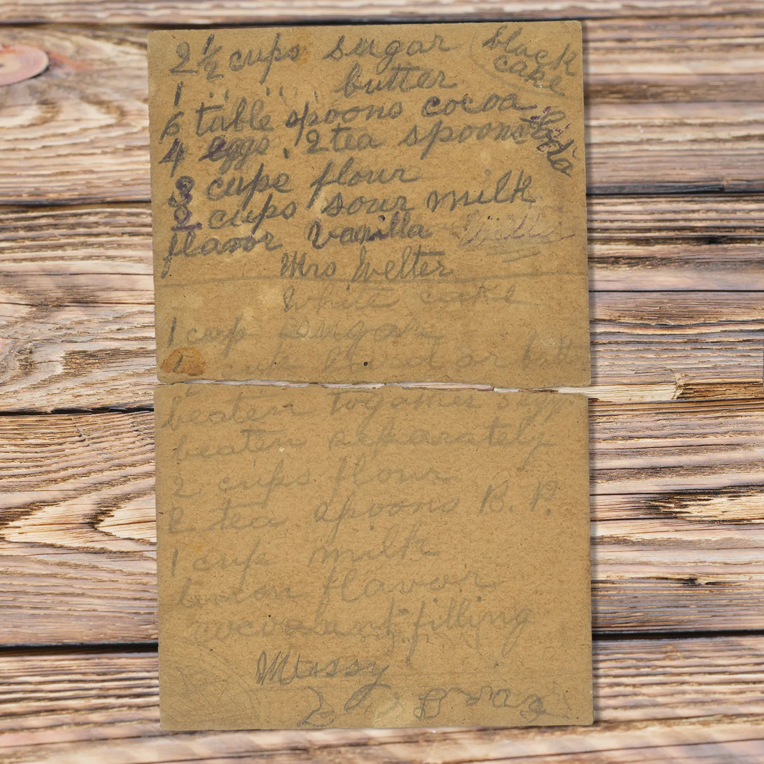 Black Cake with Cocoa and Sour Milk