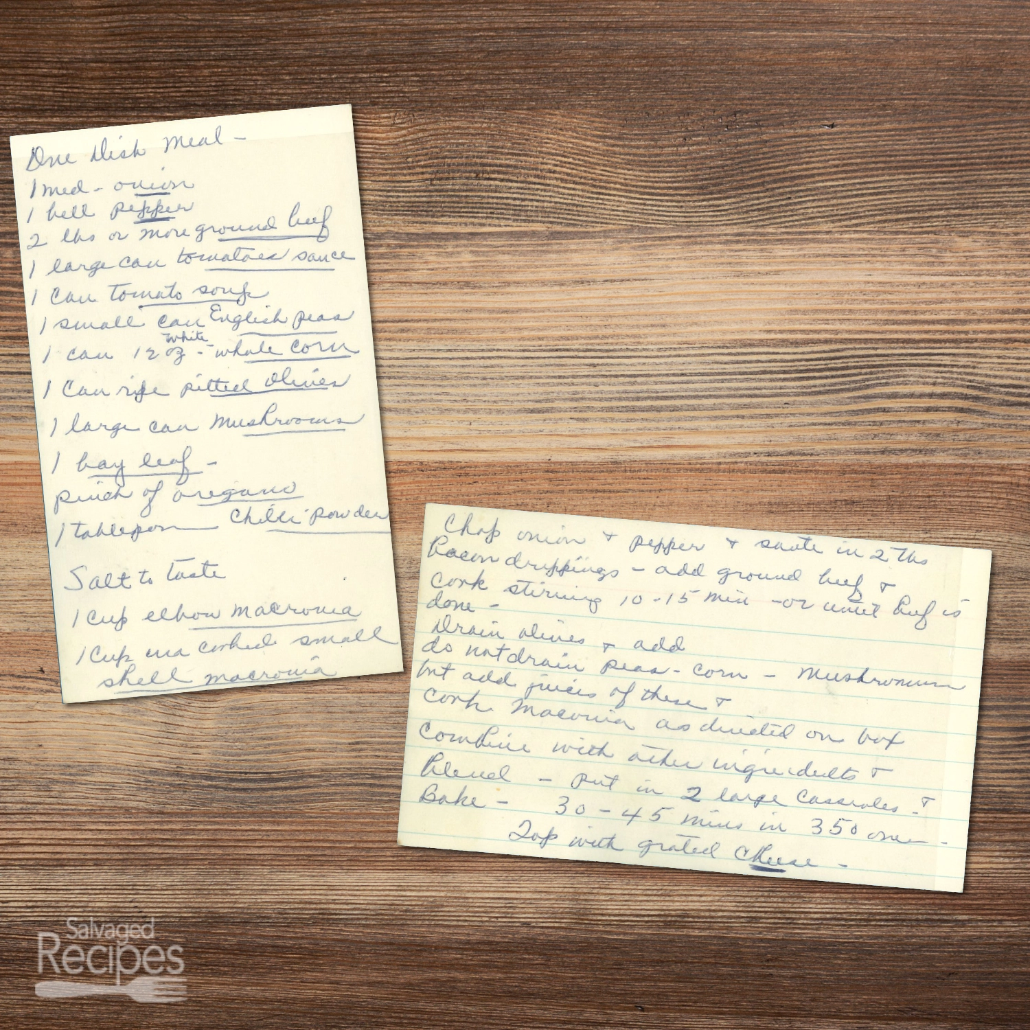 Ground Beef Casserole with Pasta and Vegetables