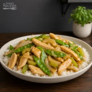Chicken with Snow Peas