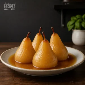 Spirited Honey Pears