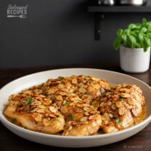 Chicken Breast Amandine