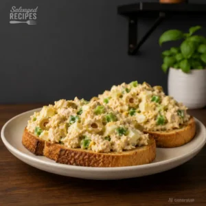 Toast with Chicken Salad