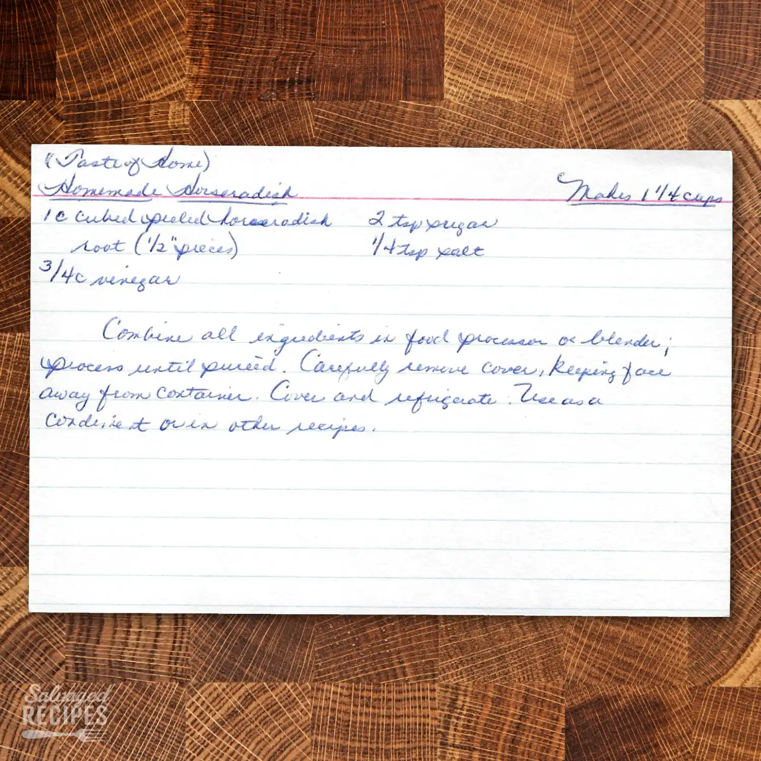 Easy Homemade Horseradish