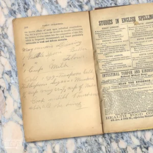 Handwritten recipe for Mayonnaise Dressing