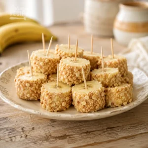 Banana Peanut Party Snack