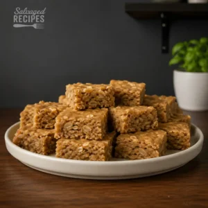 Peanut Butter Apple Bars