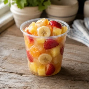 Frozen Fruit Cups