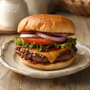 All Star BBQ Cheeseburgers