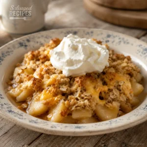 Apple Cheddar Crisp