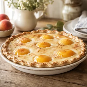 Peaches Cream Pie