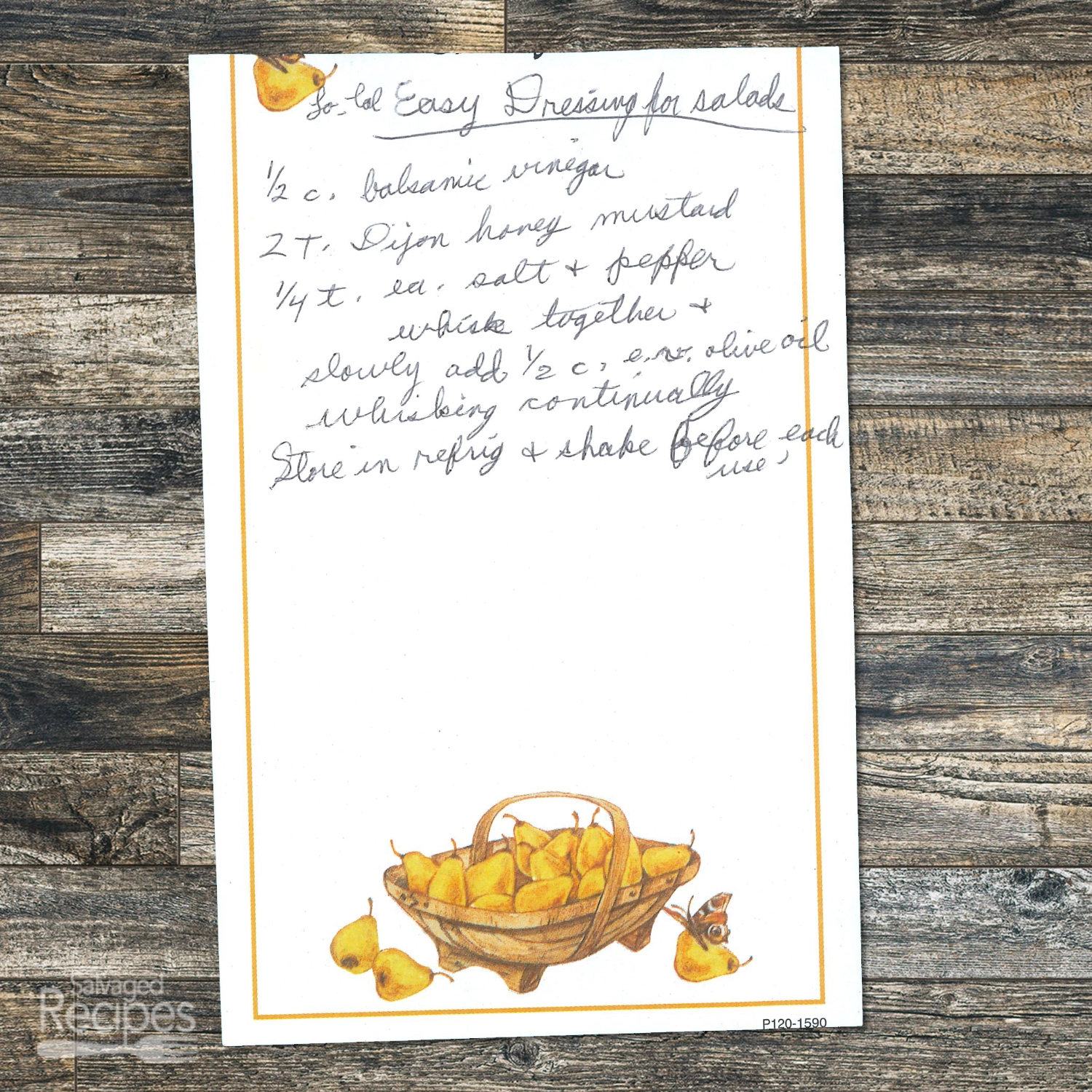 Easy Salad Dressing