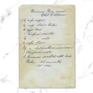 Banana Bars