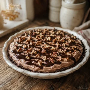 Handwritten recipe for Chocolate Sundae Pie